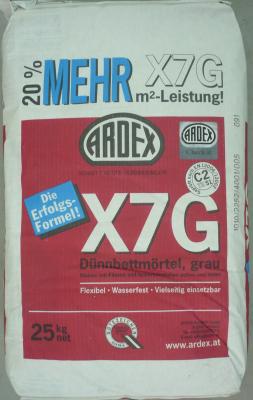 Клей для плитки Ardex X 7 G